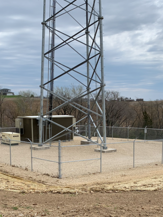 CellSite Telecom Shelter Site